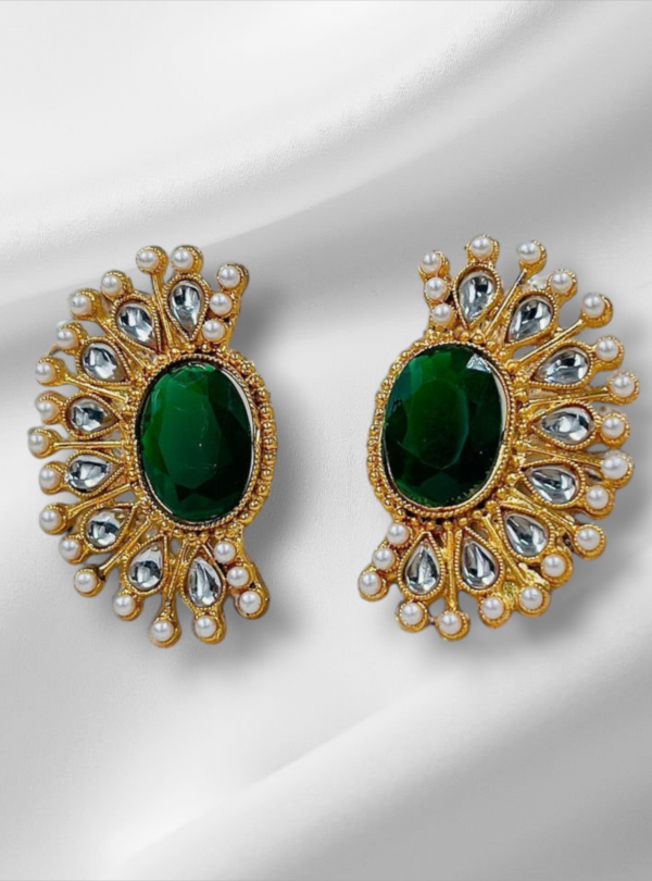 Green Gold Peacock