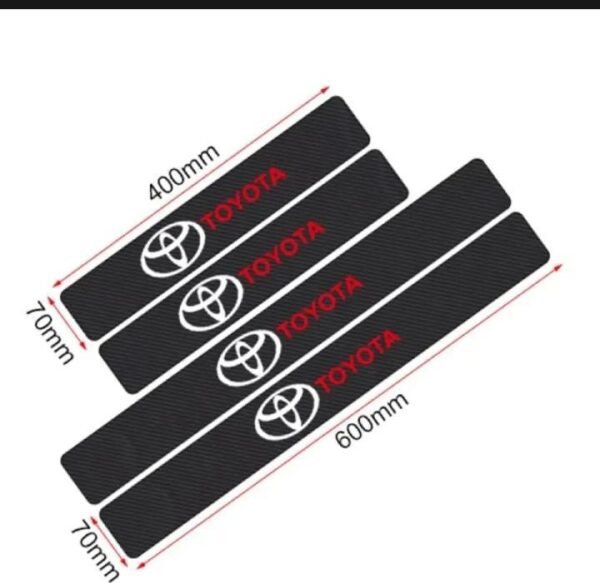 4 Pcs Easy Installation Car Sticker - Image 3