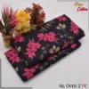 2 Pcs Women's Unstitched Printed Suit
